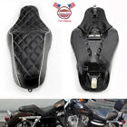 Sportster 883 1200 2-up driver seat passenger Pillon Seat For Harley Custom 48