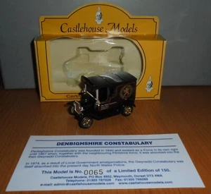 Lledo Days Gone Castlehouse DG6 SP6 Model T Ford Van Denbighshire Constabulary - Picture 1 of 3