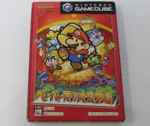 Paper Mario RPG Nintendo Gamecube GC Japanese Video Game Complete CIB Tested - Picture 1 of 6