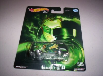 2017 Hot Wheels 50th Anniversary DC Super Hero  5/5 Green Lantern '66 Dodge A100 - Image 1 of 3