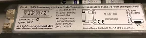 Vip 90/2 VARINTENS Leuchten-Vorschaltgerät Dimmer Fluorescent Tubes VG-3600-2 - Picture 1 of 1
