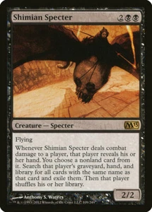 1x Shimian Specter M13 Core #109 MTG Magic Englisch NM/Unplay Rare R Karte - Bild 1 von 1