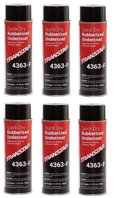 Transtar 4363-F Quick Dry Rubberized Undercoating Aerosol (6 Pack) - Image 1 of 1