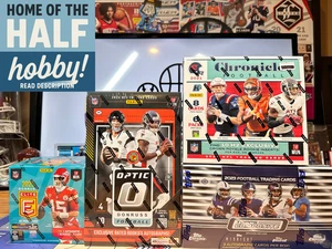 Arizona Cardinals Hobby Box BREAK 21-25 NFL 1/4 Donruss Elite 1/4 Optic INT - Picture 1 of 5