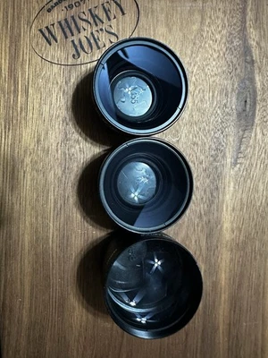 Vivitar Series 1 Close Up Macro Lens 2 Sets And 3 Vivitar Lenses - Image 1 of 4