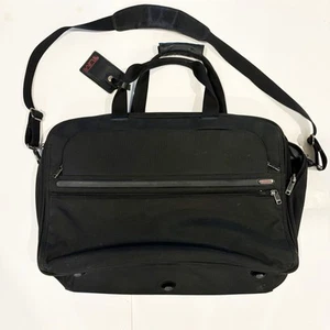 Tumi Black Nylon Carry On Expandable Luggage Laptop Shoulder Bag 22121DH - Picture 1 of 6