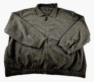 Chaqueta C&B Sports Croft & Burrow PARA HOMBRES Gris Carbón Vellón Cremallera 2XL EXTERIOR - Imagen 1 de 9