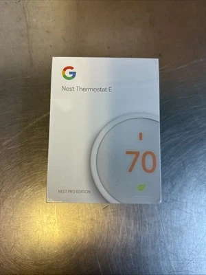 Google Nest Thermostat E T4001ES Programmable Thermostat Nest Pro Edition *NEW* - Image 1 of 4