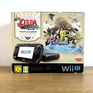 Console Nintendo Wii U The Legend Of Zelda Windwaker HD Premium Pack 32 Go - Picture 1 of 18
