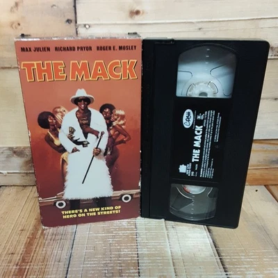 The Mack VHS Used Max Julien Richard Pryor 1973 Blaxploitation Crime Classic Foto 1 de 4
