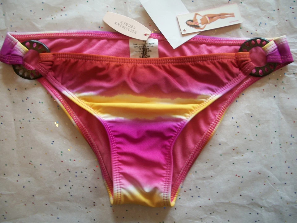 PASAS PEQUEÑO BIKINI PARTE INFERIOR SOLO MULTICOLOR NUEVO CON ETIQUETAS ¡MUY BONITO!! Foto 1 de 1