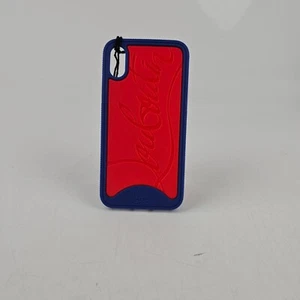 Coque CHRISTIAN LOUBOUTIN Iphone X/XS bleue neuve en boite - Photo 1 sur 6