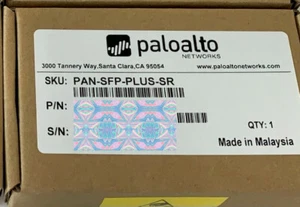 Palo Alto PAN-SFP-PLUS-SR SR 10GB optischer Transceiver, kurze Reichweite 300m, OM3 MMF - Bild 1 von 1