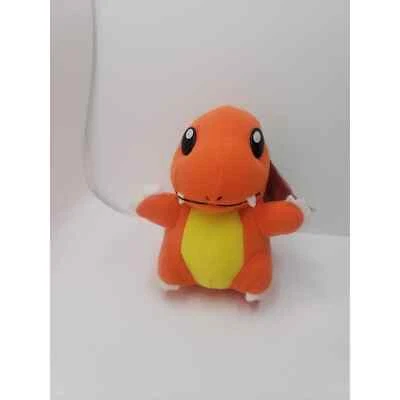 Rare vintage Charmander 1997 Pokemon Banpresto plush with tag + Free stickers! - Image 1 of 4