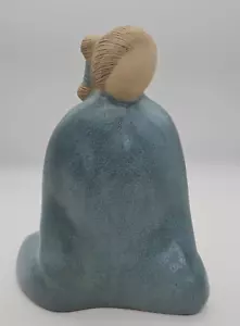 Jack Black Navajo Pottery Woman Kneeling Sculpture 1984 Signed 8.5" x 10" - Picture 1 of 7