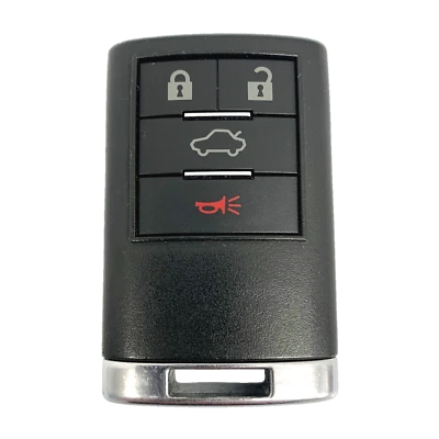 Llavero remoto sin llave OEM Cadillac 4 botones de memoria # 2 OEM Cadillac OUC6000066 Foto 1 de 4