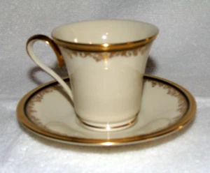 Platillo taza Lenox Eclipse Demitasse usado en excelente estado - Imagen 1 de 5