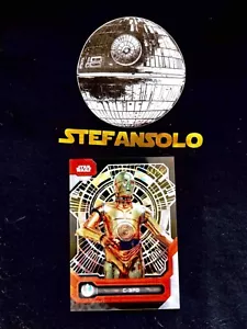 2024 STAR WARS TOPPS HIGH TEK GOLD /50 #17 C-3PO - Picture 1 of 2