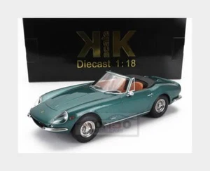 1:18 KK SCALE Ferrari 275 Gtb/4 Nart Spider 1967 Green Met KKDC180237 - Foto 1 di 2