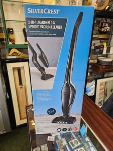 Aspiradora vertical de mano Silvercrest 2 en 1 2 velocidades nueva en caja - negra - Imagen 1 de 4