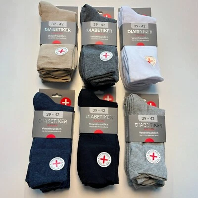 Diabetikersocken MH venenfreundlich für Damen im 3er-Pack - Bild 1 von 4