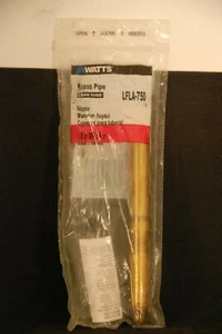 Messing Rohrnippel bleifrei - Bild 1 von 1