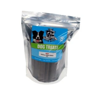 Huds & Toke Semi Moist Dental Chew Bone Beef Pet Dog Treats 1kg - Picture 1 of 3