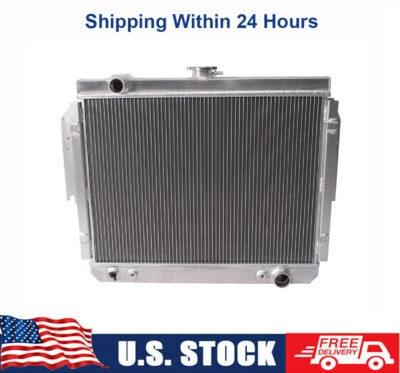 Aluminum Radiator For Dodge 1979-1993 D150 D250 D350 W150 W250 Ram 5.9L V8 5.2L - Image 1 of 4