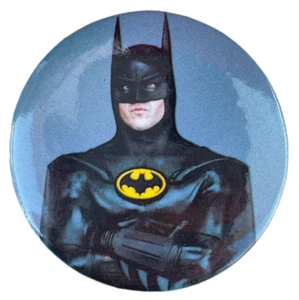 Vintage Batman Movie 1989 DC Comics Button Pinback - Bild 1 von 3