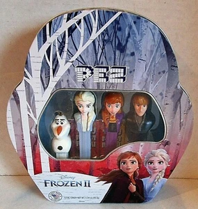 Pez FROZEN 2 COLLECTIBLE GIFT TIN 4 Pez Dispensers 2019 - Picture 1 of 2