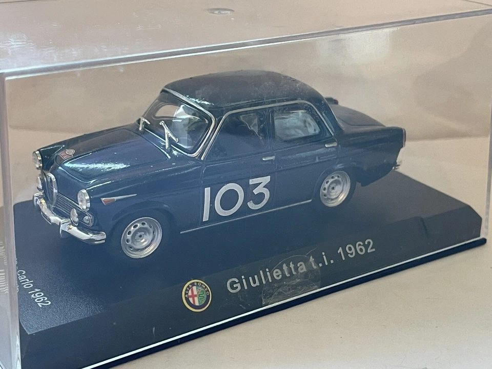 1/43 ALFA ROMEO GIULIETTA TI RALLY MONTE CARLO 1962 MASOERO Foto 1 de 1