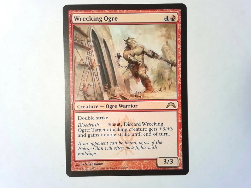 Wrecking Ogre	 Gatecrash - Magic the Gathering Red - Image 1 of 1