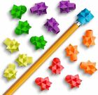 ArtCreativity Star Pencil Top Erasers for Kids - 48 Pcs - Colorful Eraser Caps T