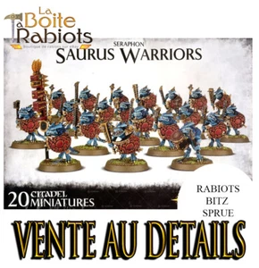 Warhammer Age Of Sigmar Seraphon Saurus Warriors Vendita Al Dettagli Bitz - Picture 1 of 10