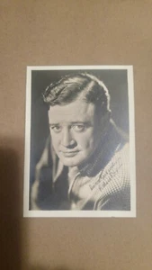 Richard DIX Autographed Signed Photo VINTAGE 30s 1940s Actor Cimarron Whistler - Picture 1 of 4