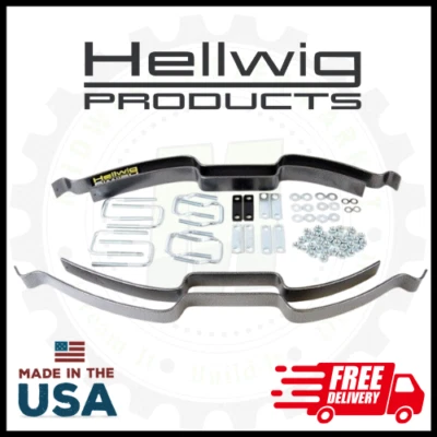 Muelles auxiliares traseros Hellwig para 08-10 SuperDuty 03-12 Ram 2500 | 03-22 Ram 3500 Foto 1 de 2