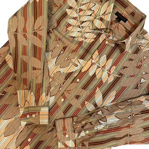 Metropolitan by Lord & Taylor Shirt Men's L Geometric Wild Long Sleeve - Picture 1 of 7