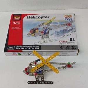 Helicopter DIY Hands on Kit Educational Toy Totally Cool Toys 117 Pieces Ages 8+ - Picture 1 of 8
