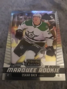 2024-25 O-Pee-Chee Platinum - Marquee Rookies Oskar Back #283 (RC) - Bild 1 von 2
