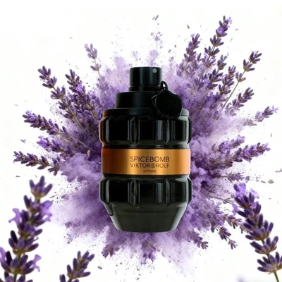 Spicebomb Extreme by Viktor & Rolf Eau De Parfum spray masculino 3,04 oz - Imagem 1 de 3