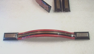 Casa rodante Chevy Dodge Ford GM 12" rojo negro madera grano vinilo correa tirador puerta furgoneta personalizada Foto 1 de 3