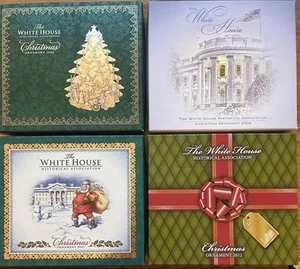 White House Christmas Ornament Collector’s Set, 2008, 2009, 2011, 2112 - Bild 1 von 10