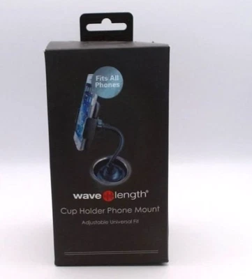 Wave Length Cup Holder Phone Mount Adjustable Universal Fits All Phones BNIB - Image 1 of 2