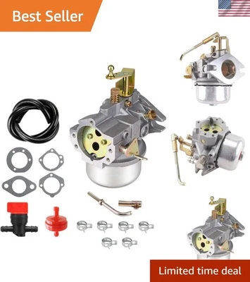 Carburador Kohler K321 K341 com furo do acelerador e pacote completo de instalação - Imagem 1 de 4
