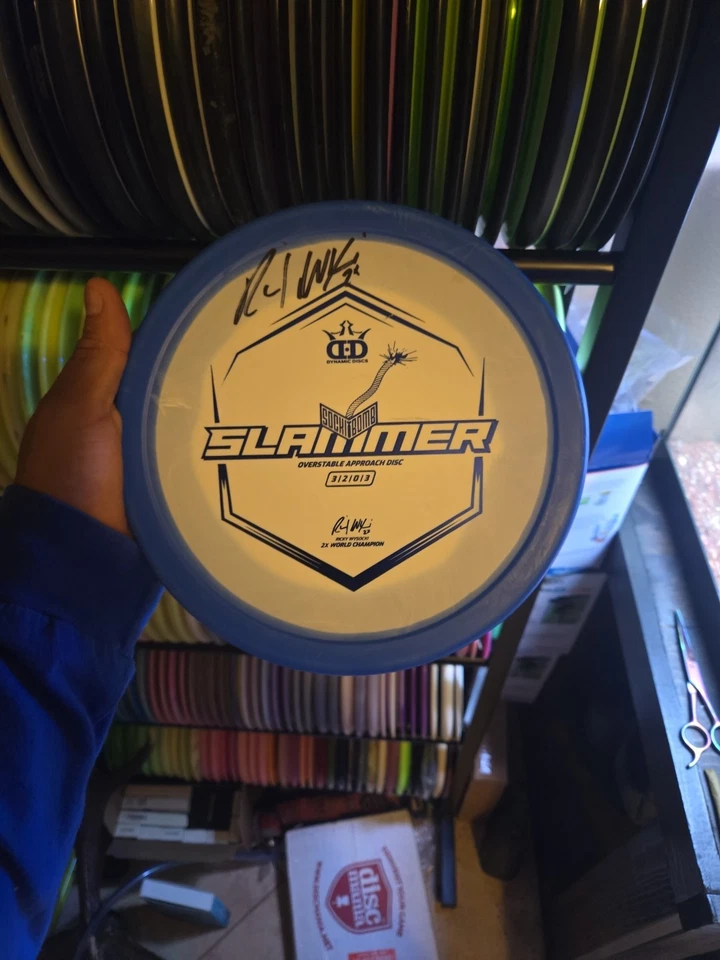 MAKE OFFER Dynamic Disc Slammer   Ricky Played With This Disc. Send Offer - Image 1 of 2