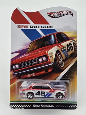 Hotwheels Rlc John Morton BRE Datsun Bluebird 510 Low Number 0371/3000 - Image 1 of 4