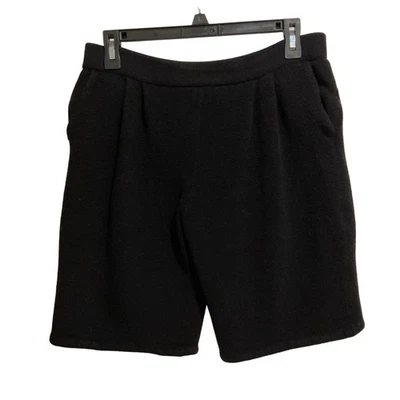 Bermudas plisadas St. John Basics talla 8 negras Foto 1 de 4