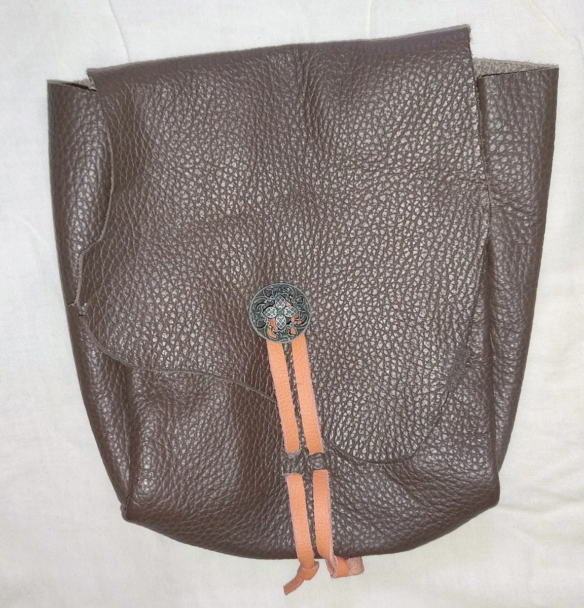 Mittelalter-Gürteltasche Set - Ledertasche Mit Flaschen & Armschonern Für Cosplay & Renaissance