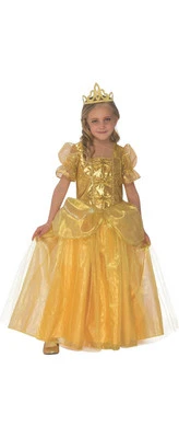 Girls Golden Princess Costume Size Extra Small - Image 1 of 4