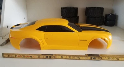 1:12 Scale Yellow Camaro RC Car Body - Image 1 of 4